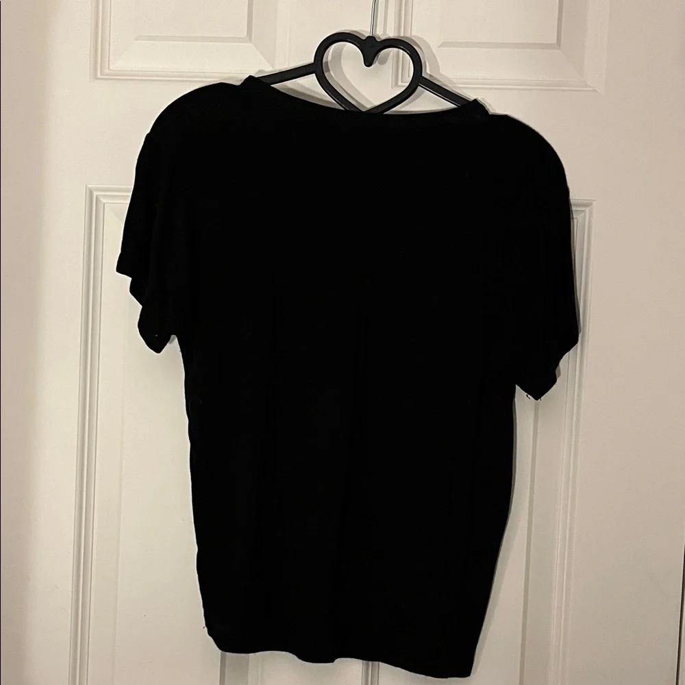 Bad Witch Black Baby Tee with Red Graphic - Picture 3 of 3